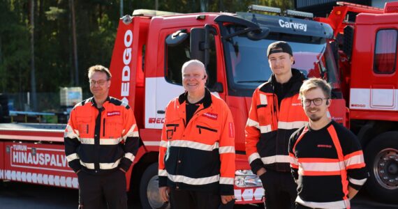 Carway Turun Hinauspalvelun kuljettajat